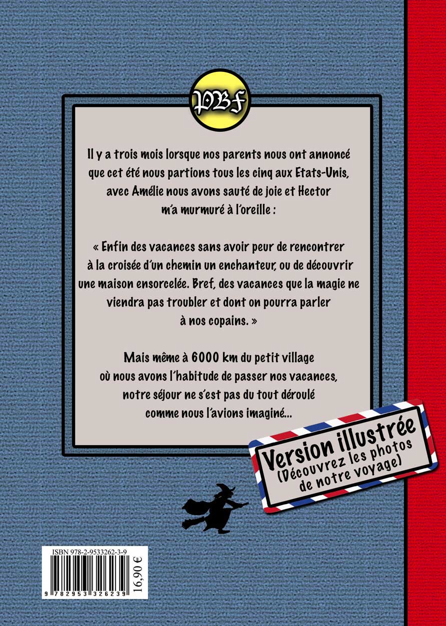 Le Sorcier de New York, Version illustrée - Quatrième de couverture